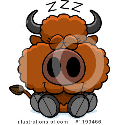 Royalty-Free (RF) Buffalo Clipart Illustration by Cory Thoman - Stock Sample #1199466