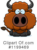 Buffalo Clipart #1199469 by Cory Thoman