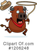 Buffalo Clipart #1206248 by Cory Thoman