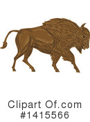 Buffalo Clipart #1415566 by patrimonio