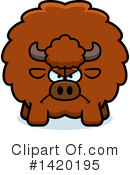 Buffalo Clipart #1420195 by Cory Thoman