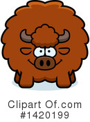 Buffalo Clipart #1420199 by Cory Thoman