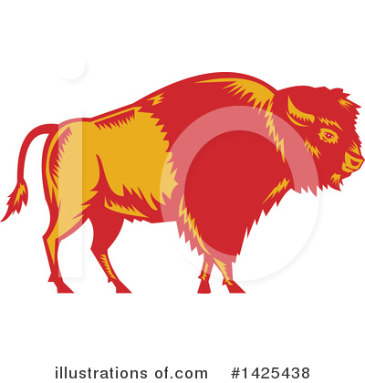 Bison Clipart #1425438 by patrimonio