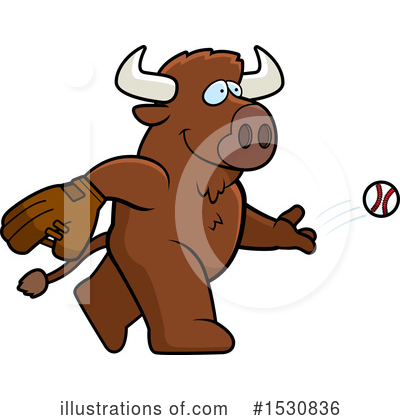 Royalty-Free (RF) Buffalo Clipart Illustration by Cory Thoman - Stock Sample #1530836