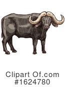 Buffalo Clipart #1624780 by Vector Tradition SM