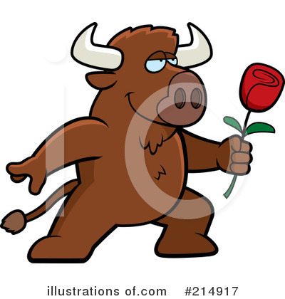 Royalty-Free (RF) Buffalo Clipart Illustration by Cory Thoman - Stock Sample #214917