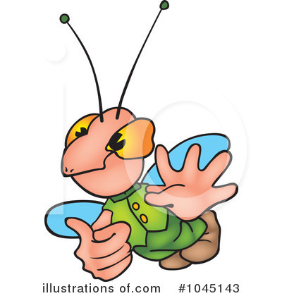 Royalty-Free (RF) Bug Clipart Illustration by dero - Stock Sample #1045143