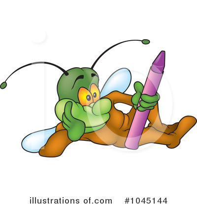 Royalty-Free (RF) Bug Clipart Illustration by dero - Stock Sample #1045144