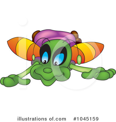 Royalty-Free (RF) Bug Clipart Illustration by dero - Stock Sample #1045159