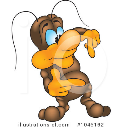 Royalty-Free (RF) Bug Clipart Illustration by dero - Stock Sample #1045162