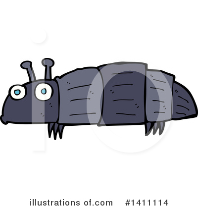 Royalty-Free (RF) Bug Clipart Illustration by lineartestpilot - Stock Sample #1411114