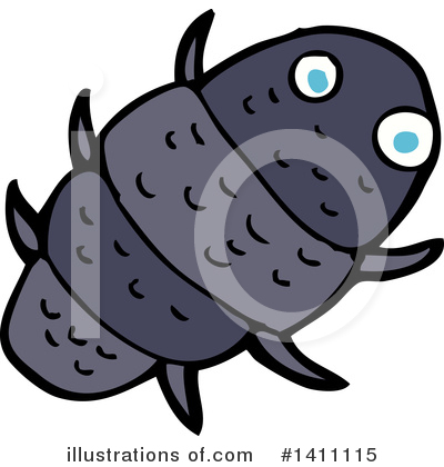 Royalty-Free (RF) Bug Clipart Illustration by lineartestpilot - Stock Sample #1411115