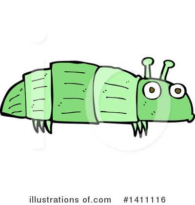 Royalty-Free (RF) Bug Clipart Illustration by lineartestpilot - Stock Sample #1411116