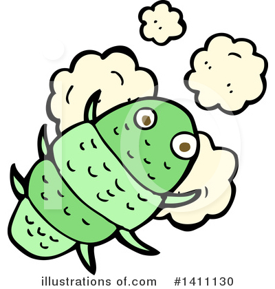 Royalty-Free (RF) Bug Clipart Illustration by lineartestpilot - Stock Sample #1411130