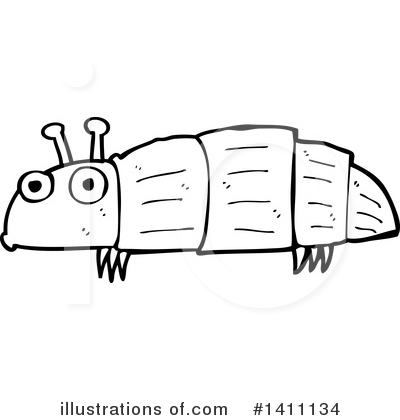 Royalty-Free (RF) Bug Clipart Illustration by lineartestpilot - Stock Sample #1411134