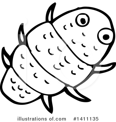 Royalty-Free (RF) Bug Clipart Illustration by lineartestpilot - Stock Sample #1411135