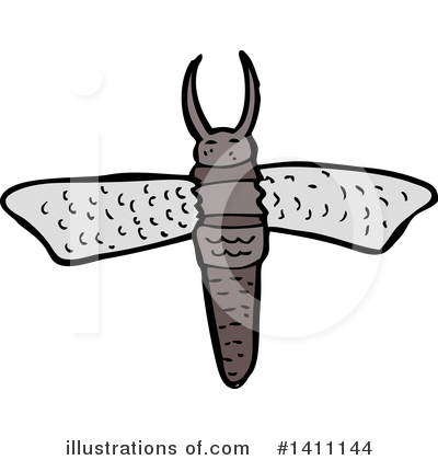 Royalty-Free (RF) Bug Clipart Illustration by lineartestpilot - Stock Sample #1411144