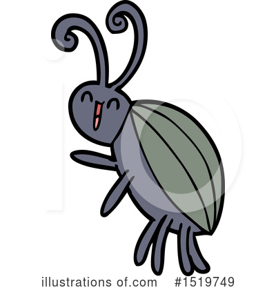 Royalty-Free (RF) Bug Clipart Illustration by lineartestpilot - Stock Sample #1519749