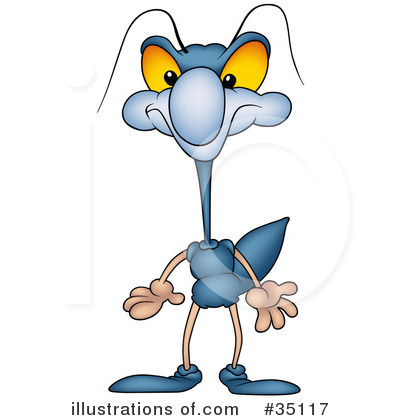 Royalty-Free (RF) Bug Clipart Illustration by dero - Stock Sample #35117