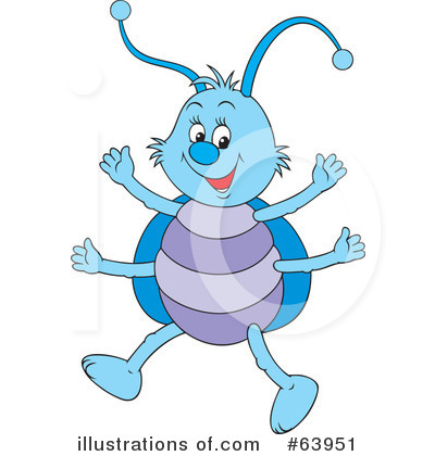 Royalty-Free (RF) Bug Clipart Illustration by Alex Bannykh - Stock Sample #63951