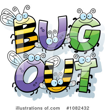 Royalty-Free (RF) Bugs Clipart Illustration by Cory Thoman - Stock Sample #1082432