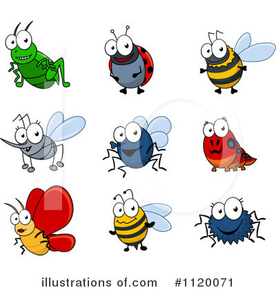 Bee Clipart #1120071 by Vector Tradition SM