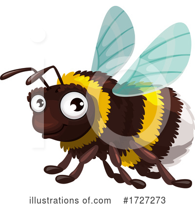 Bee Clipart #1727273 by Vector Tradition SM