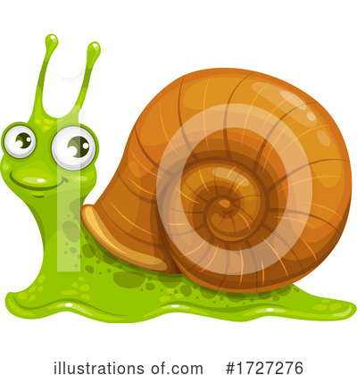 Snail Clipart #1727276 by Vector Tradition SM