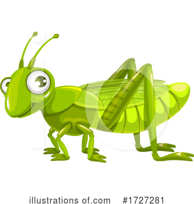 Grasshopper Clipart #1727281 by Vector Tradition SM