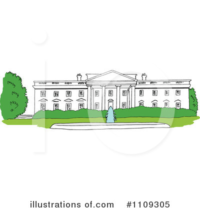 Royalty-Free (RF) Building Clipart Illustration by LaffToon - Stock Sample #1109305
