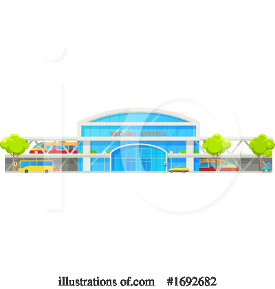 Royalty-Free (RF) Building Clipart Illustration by Vector Tradition SM - Stock Sample #1692682