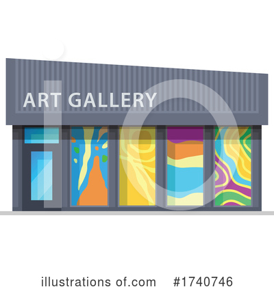 Art Gallery Clipart #1740746 by Vector Tradition SM