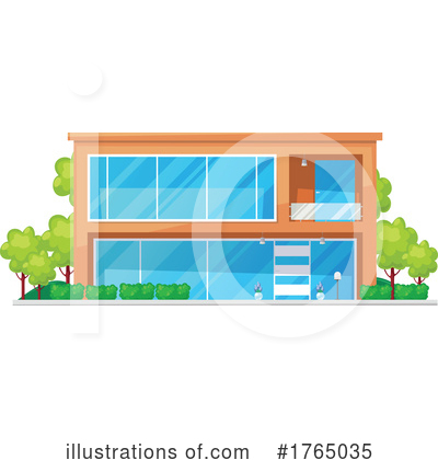 Royalty-Free (RF) Building Clipart Illustration by Vector Tradition SM - Stock Sample #1765035