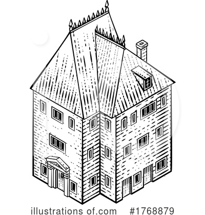 Inn Clipart #1768879 by AtStockIllustration