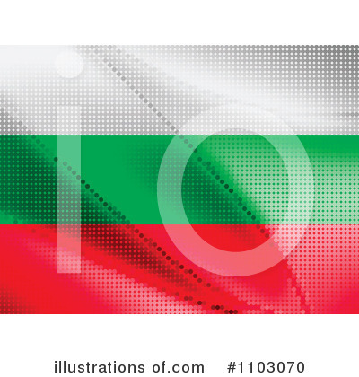 Royalty-Free (RF) Bulgarian Flag Clipart Illustration by Andrei Marincas - Stock Sample #1103070