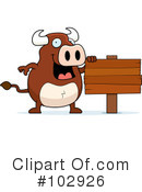 Bull Clipart #102926 by Cory Thoman