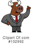 Bull Clipart #102992 by Cory Thoman