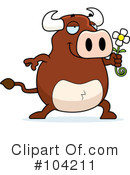 Bull Clipart #104211 by Cory Thoman
