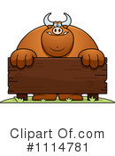 Bull Clipart #1114781 by Cory Thoman