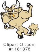 Bull Clipart #1181376 by Andy Nortnik