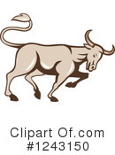 Bull Clipart #1243150 by patrimonio