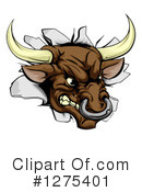 Bull Clipart #1275401 by AtStockIllustration