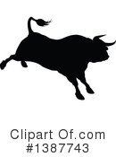 Bull Clipart #1387743 by AtStockIllustration