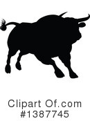 Bull Clipart #1387745 by AtStockIllustration