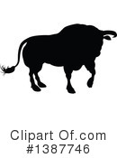 Bull Clipart #1387746 by AtStockIllustration