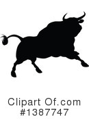 Bull Clipart #1387747 by AtStockIllustration