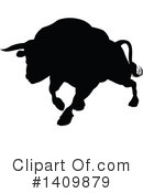 Bull Clipart #1409879 by AtStockIllustration