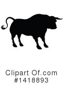 Bull Clipart #1418893 by AtStockIllustration