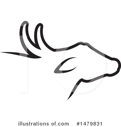 Royalty-Free (RF) Bull Clipart Illustration by Lal Perera - Stock Sample #1479831