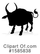 Bull Clipart #1585838 by AtStockIllustration